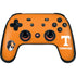 University of Tennessee-Knoxville T Logo on Orange Google Stadia Controller Skin